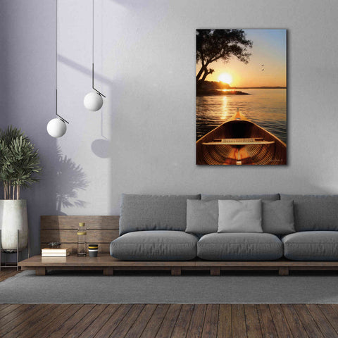 Image of 'Sunset on the Lake I' by Lori Deiter, Canvas Wall Art,40 x 60
