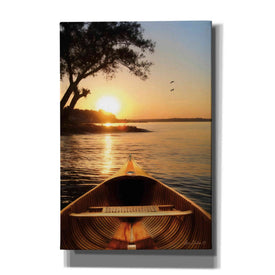 'Sunset on the Lake I' by Lori Deiter, Canvas Wall Art