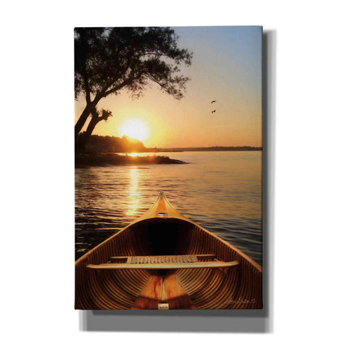 Image of 'Sunset on the Lake I' by Lori Deiter, Canvas Wall Art