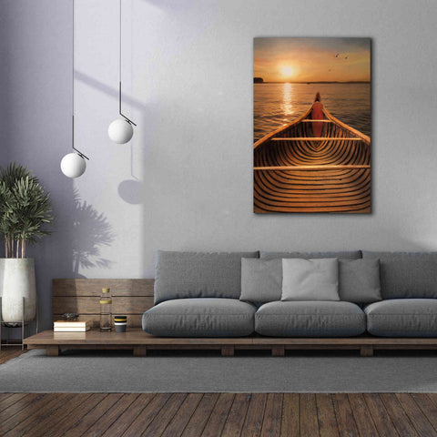 Image of 'Sunset on the Lake II' by Lori Deiter, Canvas Wall Art,40 x 60
