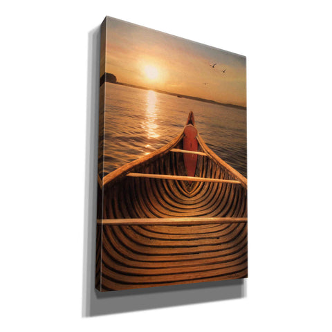 Image of 'Sunset on the Lake II' by Lori Deiter, Canvas Wall Art