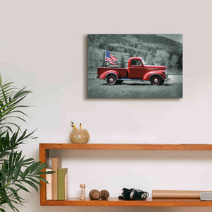 'American Made I' by Lori Deiter, Canvas Wall Art,18 x 12