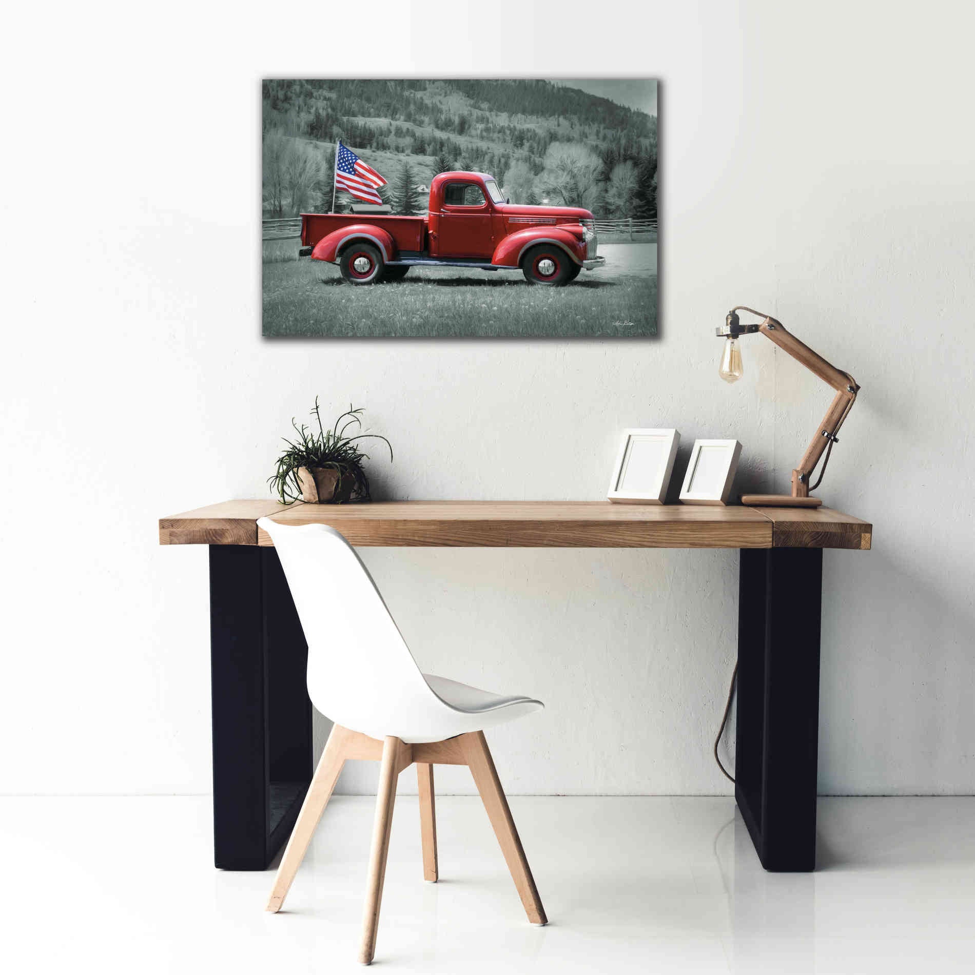 'American Made I' by Lori Deiter, Canvas Wall Art,40 x 26