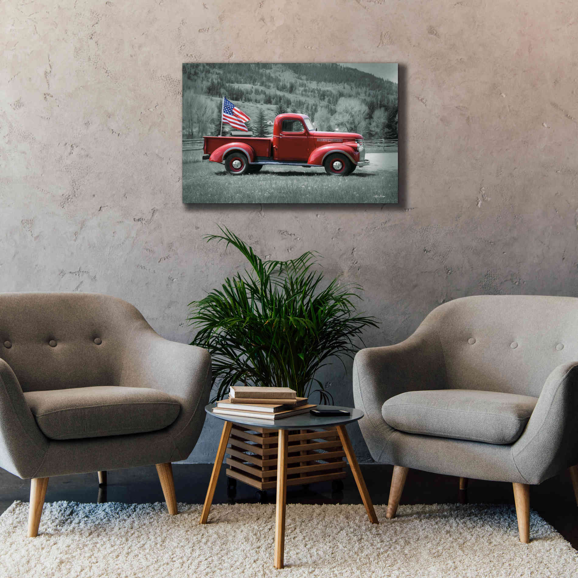 'American Made I' by Lori Deiter, Canvas Wall Art,40 x 26