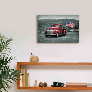 'American Made II' by Lori Deiter Canvas Wall Art,18 x 12
