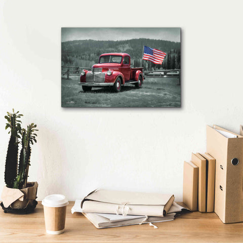 Image of 'American Made II' by Lori Deiter Canvas Wall Art,18 x 12
