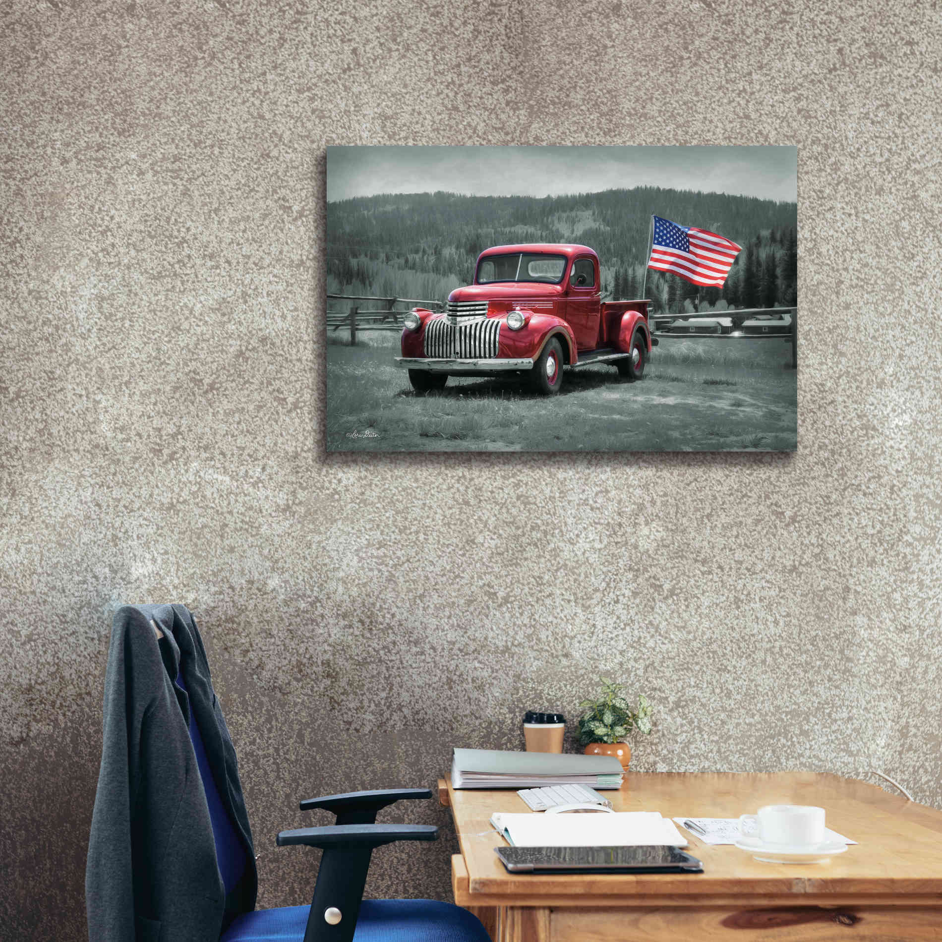 'American Made II' by Lori Deiter Canvas Wall Art,40 x 26