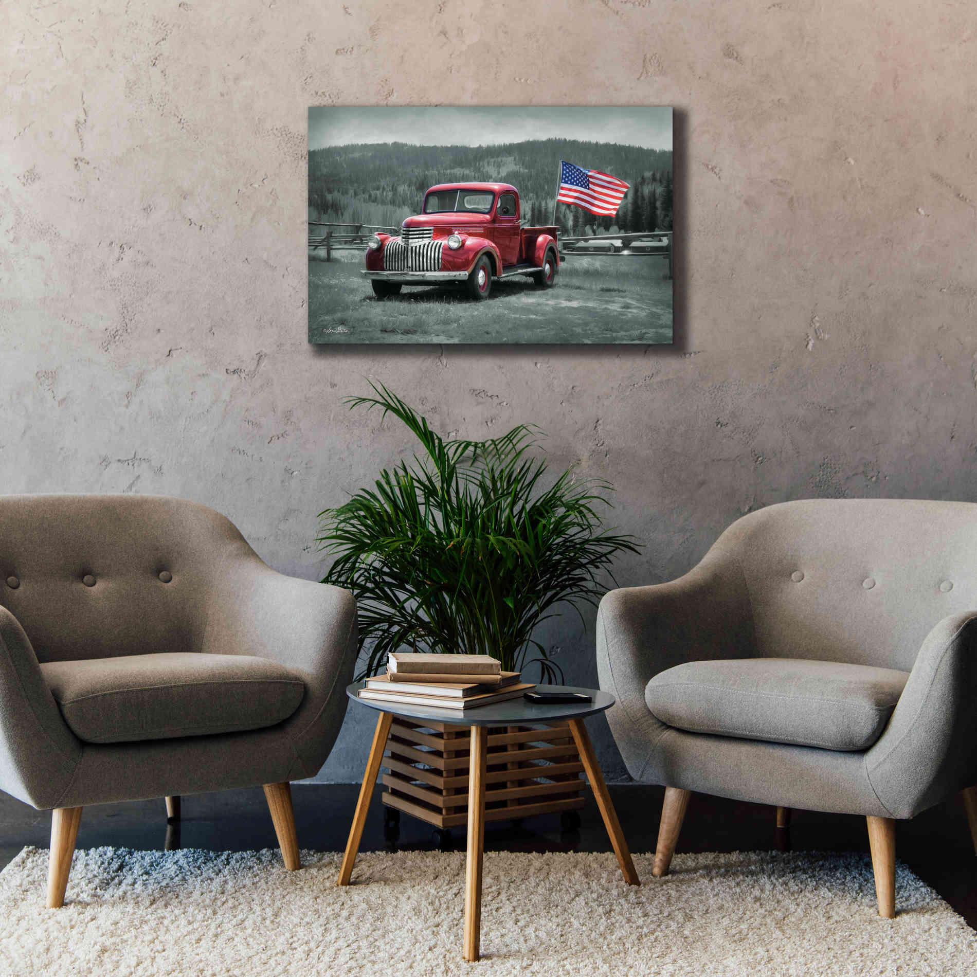 'American Made II' by Lori Deiter Canvas Wall Art,40 x 26