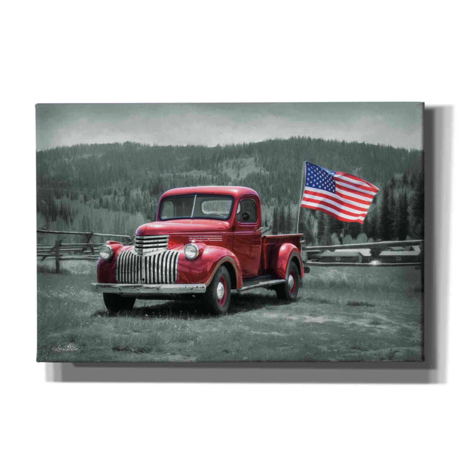 'American Made II' by Lori Deiter Canvas Wall Art
