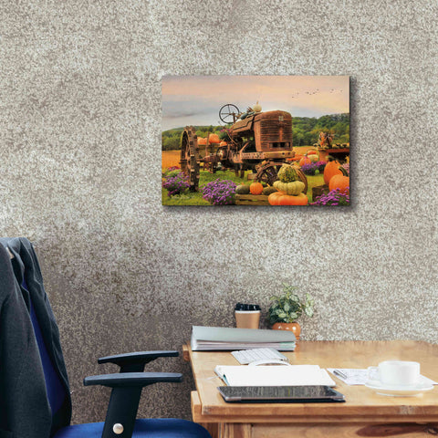Image of 'The Harvester' by Lori Deiter Canvas Wall Art,26 x 18