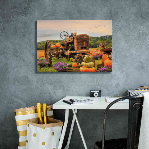Image of 'The Harvester' by Lori Deiter Canvas Wall Art,26 x 18