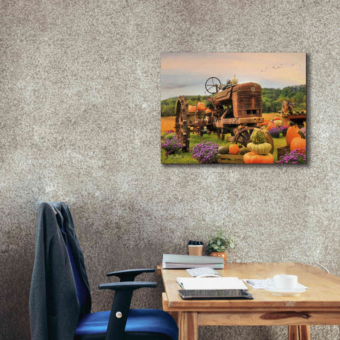 Image of 'The Harvester' by Lori Deiter Canvas Wall Art,34 x 26