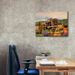 'The Harvester' by Lori Deiter Canvas Wall Art,34 x 26