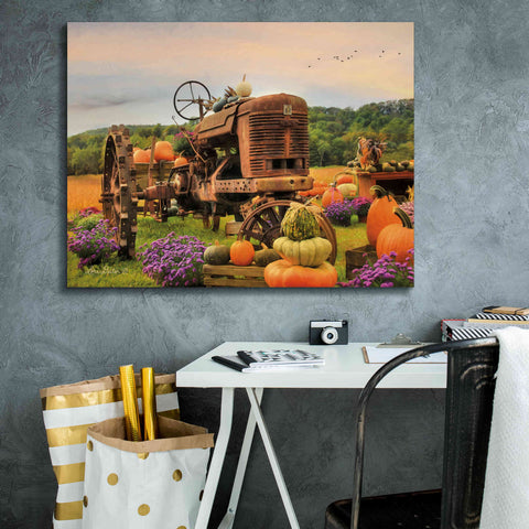Image of 'The Harvester' by Lori Deiter Canvas Wall Art,34 x 26
