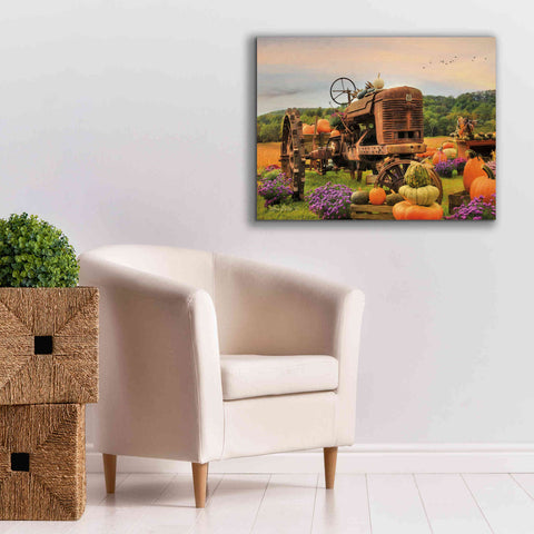 Image of 'The Harvester' by Lori Deiter Canvas Wall Art,34 x 26