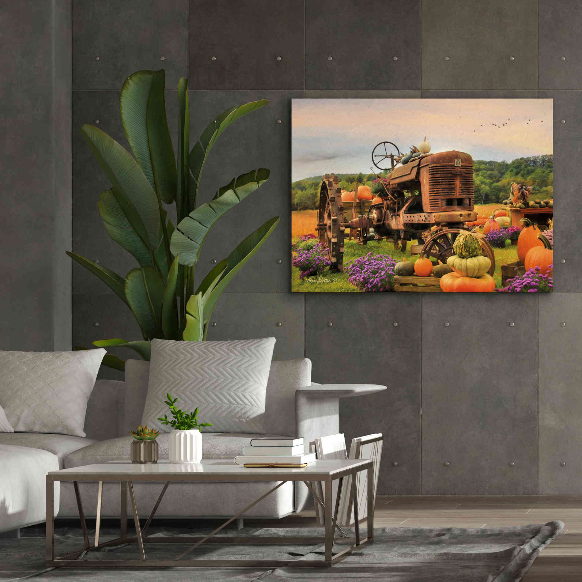 'The Harvester' by Lori Deiter Canvas Wall Art,54 x 40