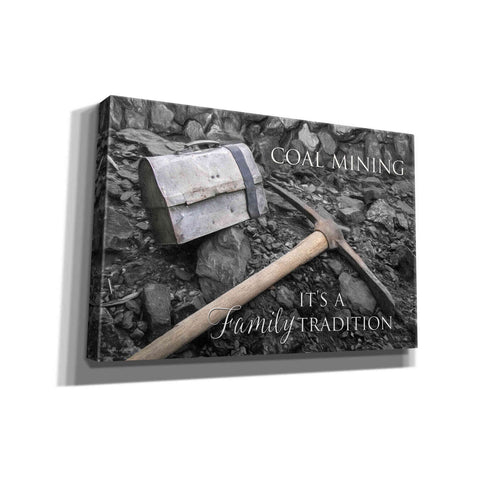 Image of 'Coal Mining - Family Tradition' by Lori Deiter Canvas Wall Art