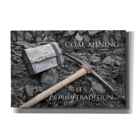 Image of 'Coal Mining - Family Tradition' by Lori Deiter Canvas Wall Art