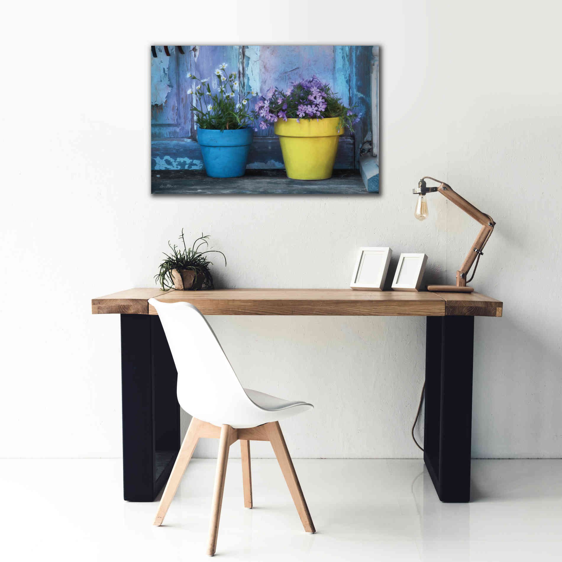 'She Shed Flowers' by Lori Deiter Canvas Wall Art,40 x 26