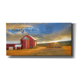 'The Beauty in Each New Day' by Lori Deiter Canvas Wall Art