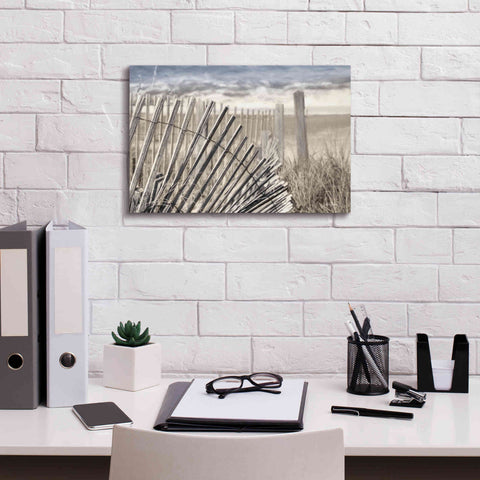 Image of 'On the Coastline' by Lori Deiter Canvas Wall Art,18 x 12