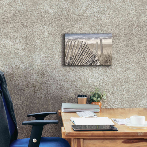 Image of 'On the Coastline' by Lori Deiter Canvas Wall Art,18 x 12