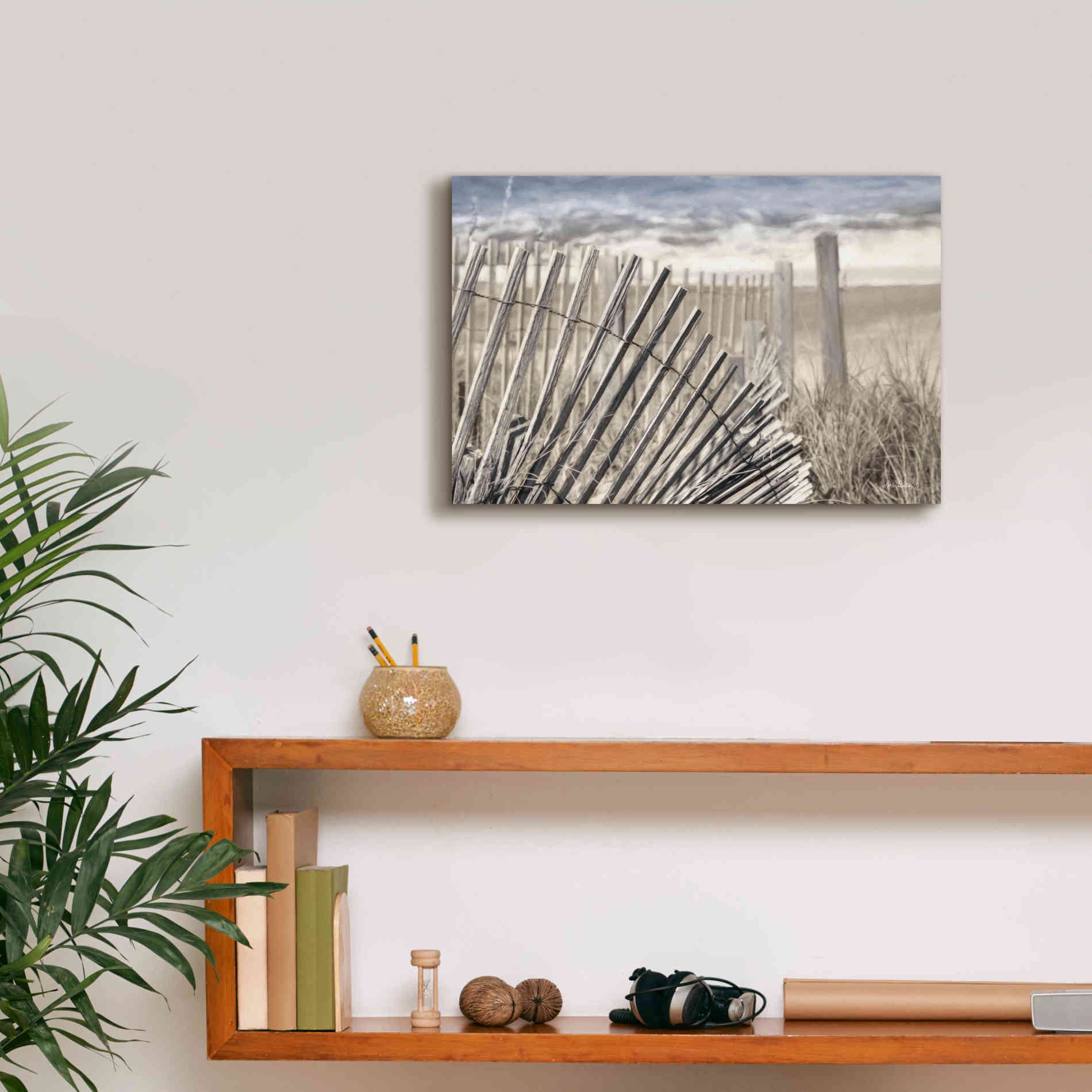 'On the Coastline' by Lori Deiter Canvas Wall Art,18 x 12