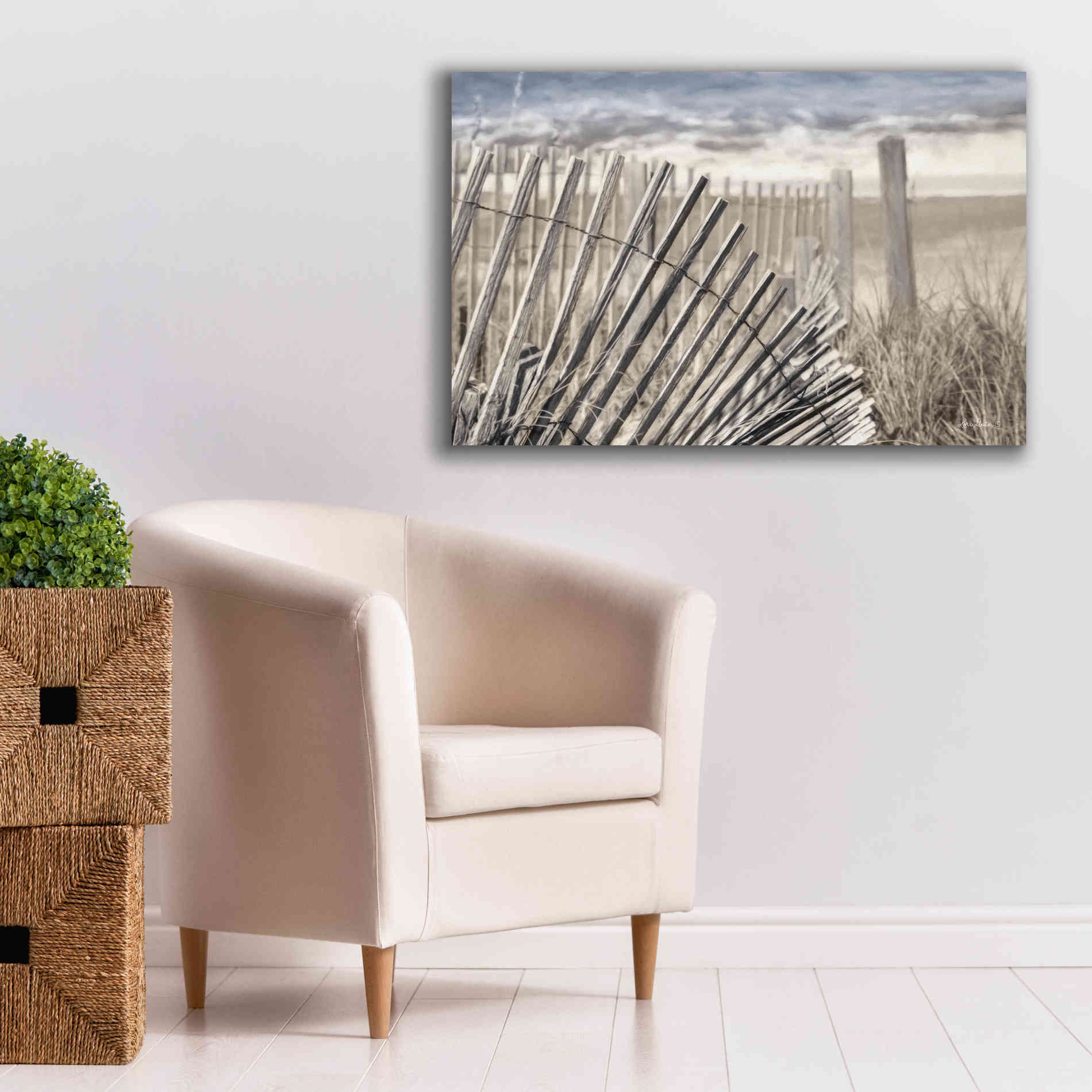 'On the Coastline' by Lori Deiter Canvas Wall Art,40 x 26