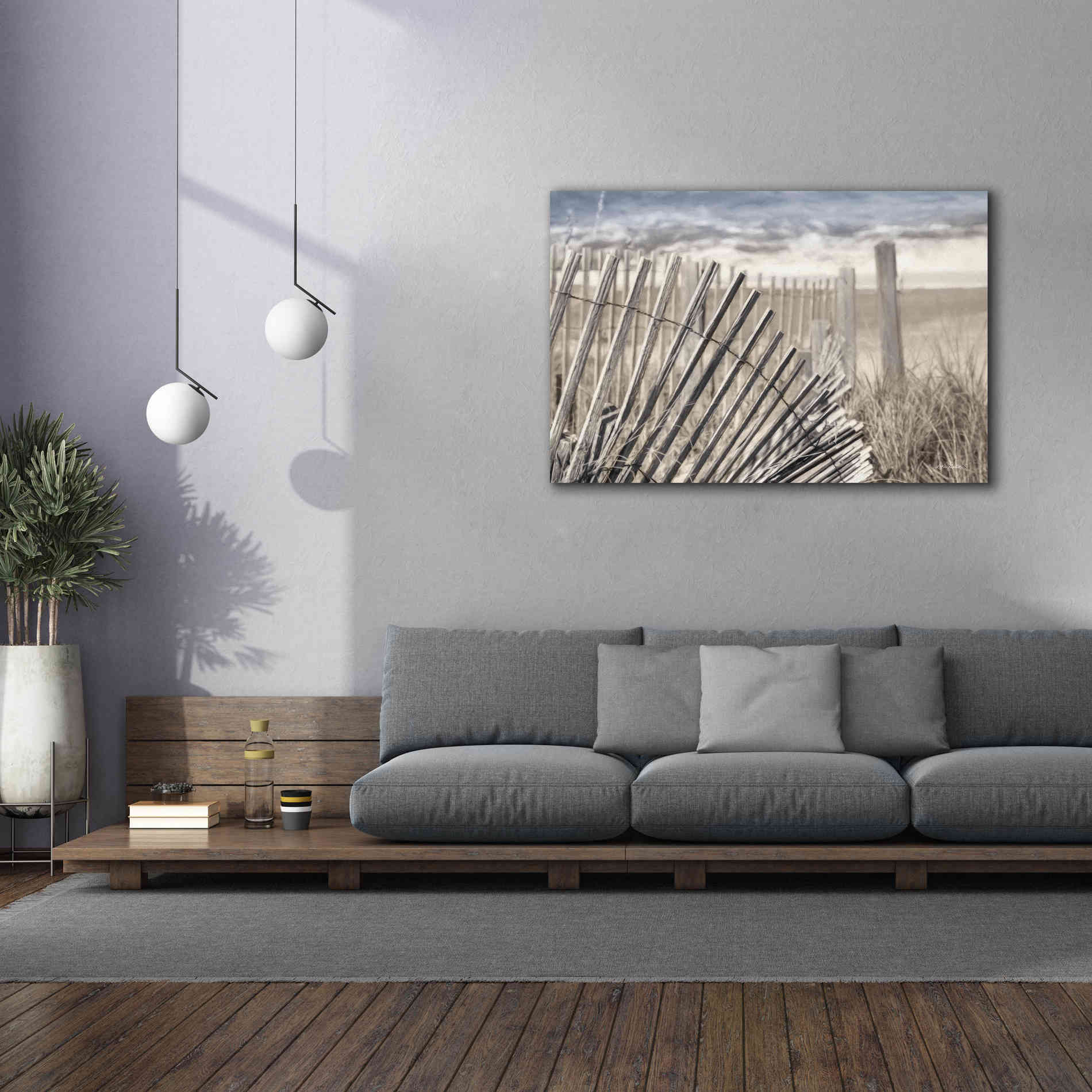 'On the Coastline' by Lori Deiter Canvas Wall Art,60 x 40