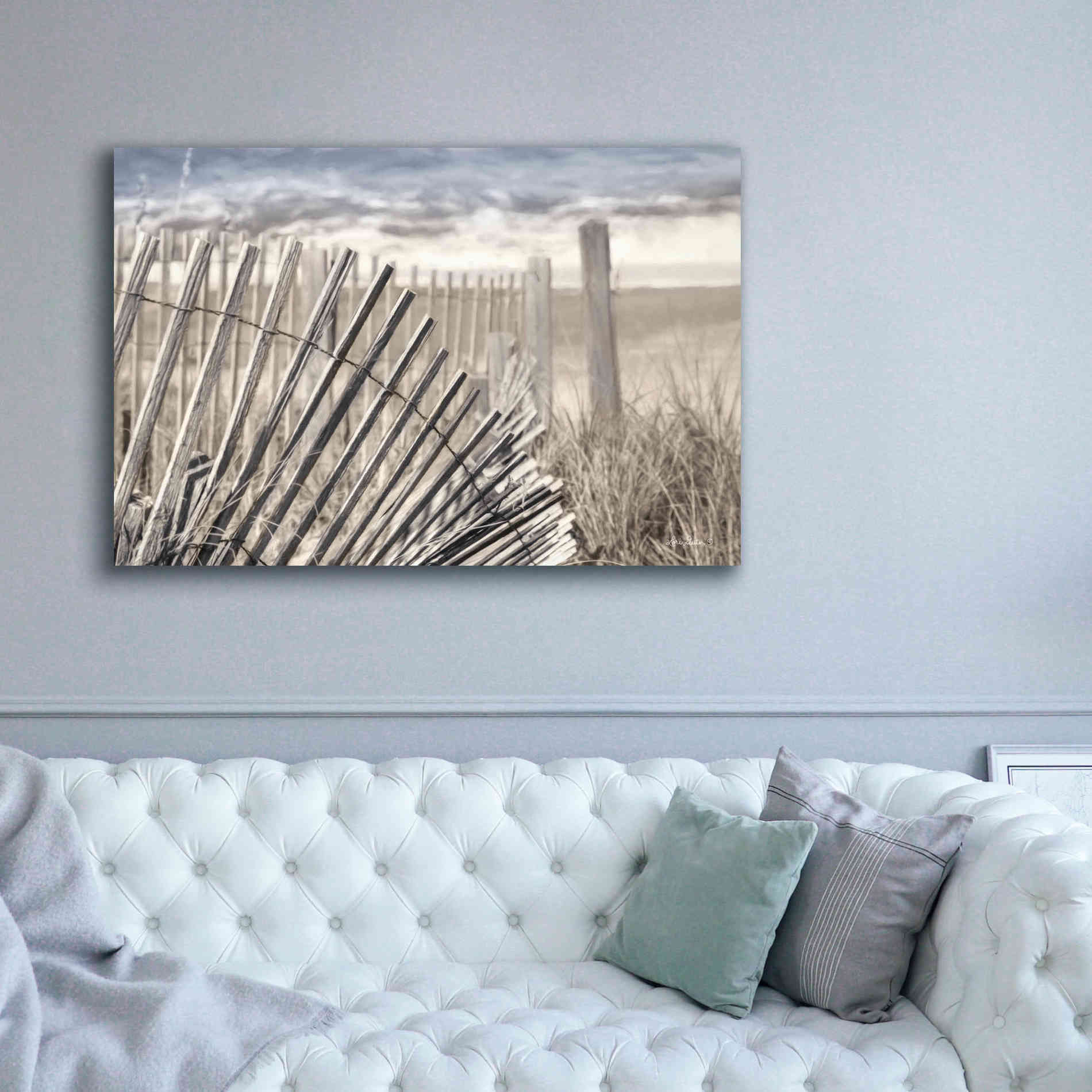 'On the Coastline' by Lori Deiter Canvas Wall Art,60 x 40