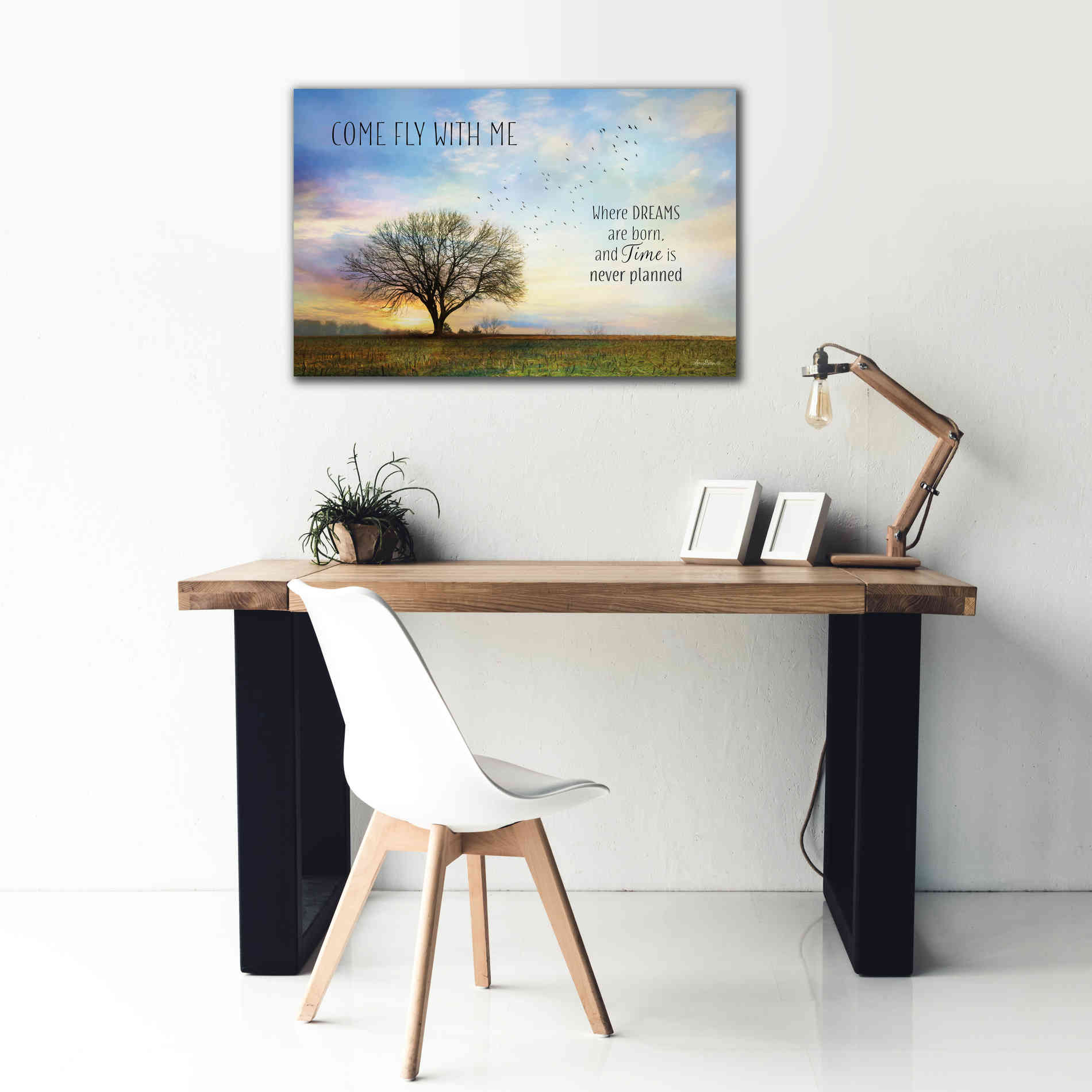 'Come Fly with Me' by Lori Deiter Canvas Wall Art,40 x 26