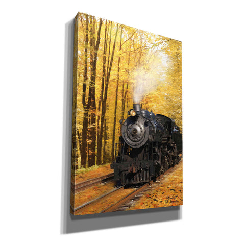 Image of 'Fall Locomotive' by Lori Deiter Canvas Wall Art