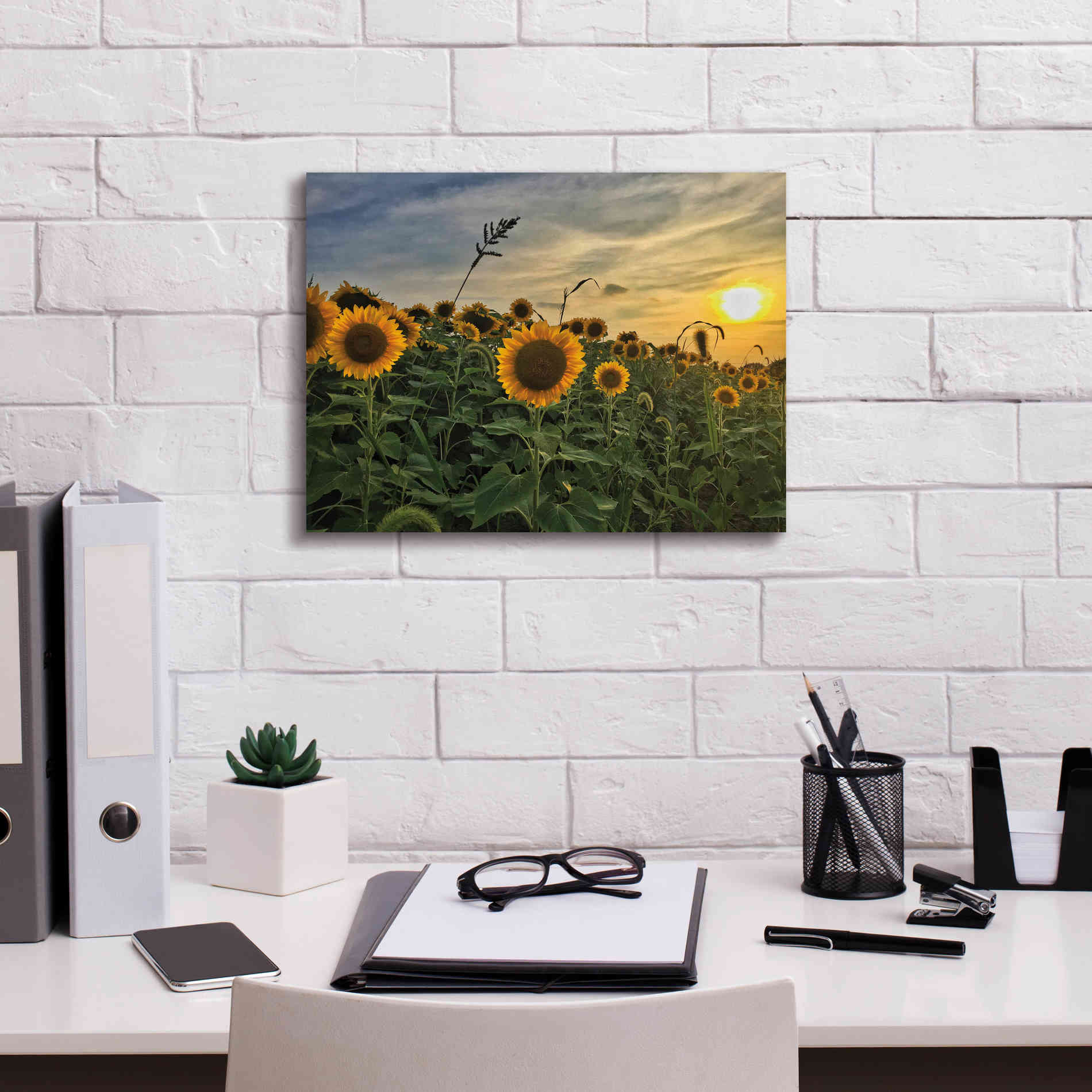 'Midwest Livin' I' by Donnie Quillen Canvas Wall Art,16 x 12