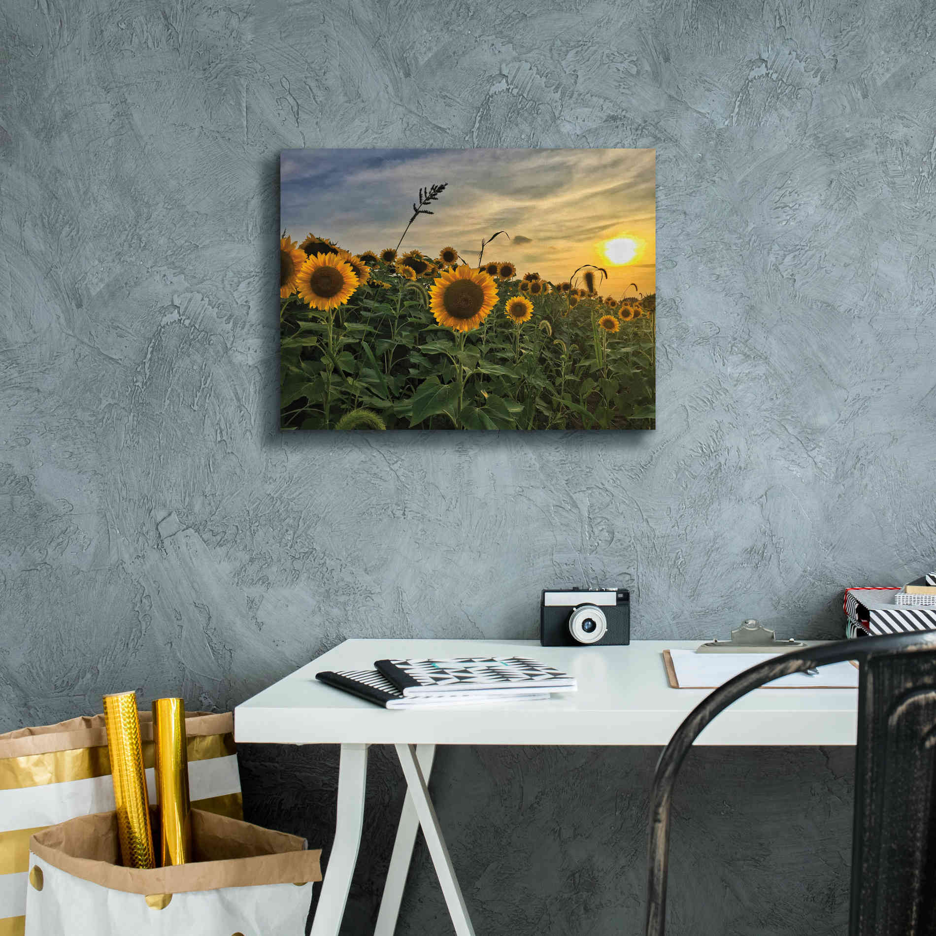 'Midwest Livin' I' by Donnie Quillen Canvas Wall Art,16 x 12