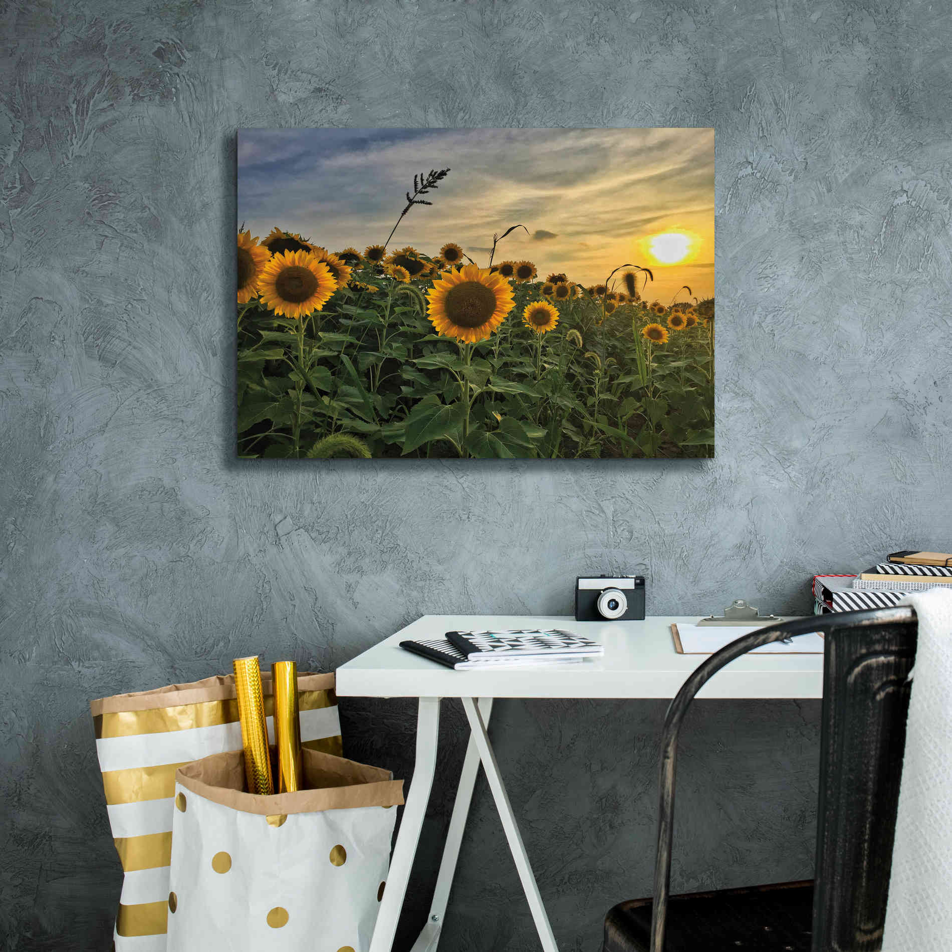 'Midwest Livin' I' by Donnie Quillen Canvas Wall Art,26 x 18