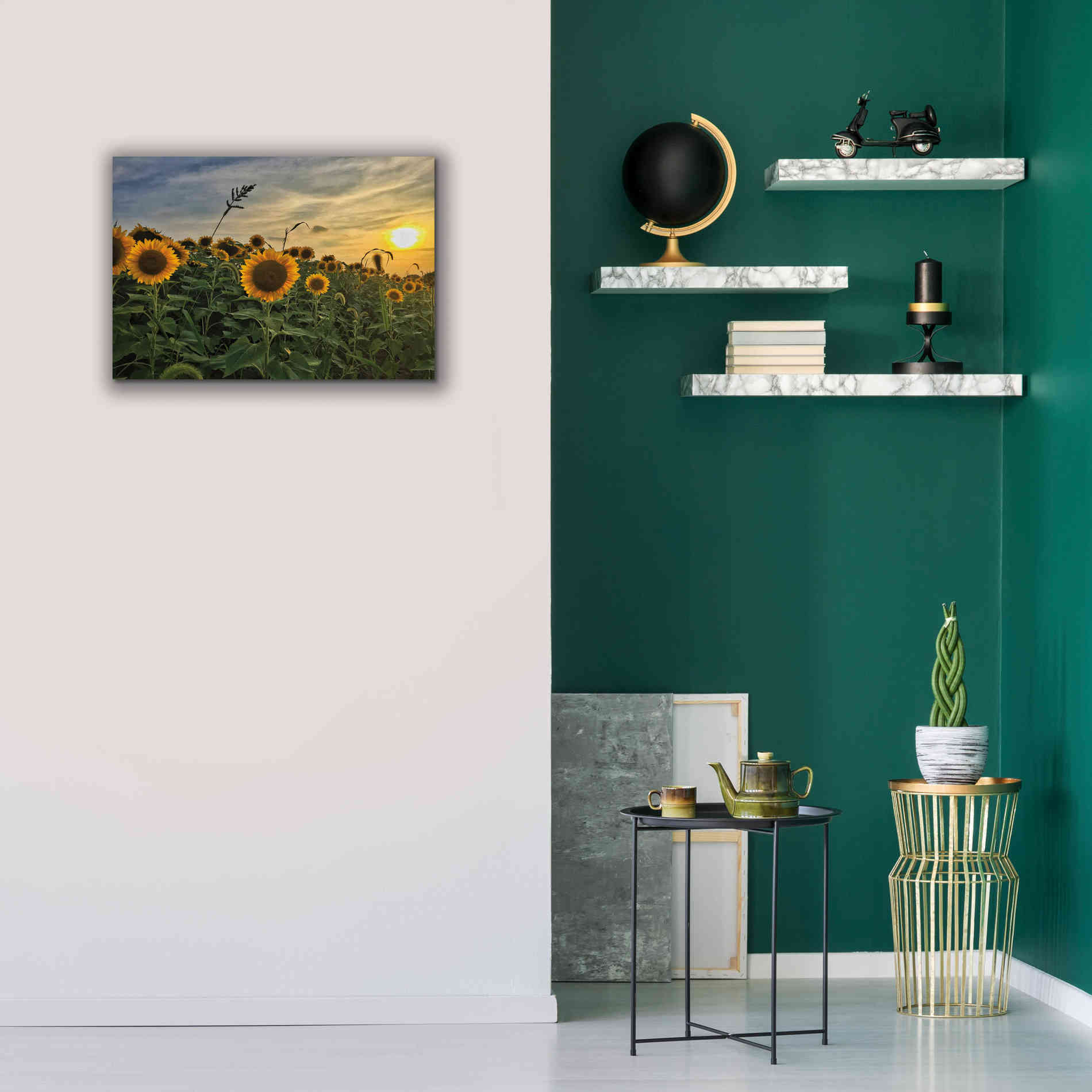 'Midwest Livin' I' by Donnie Quillen Canvas Wall Art,26 x 18