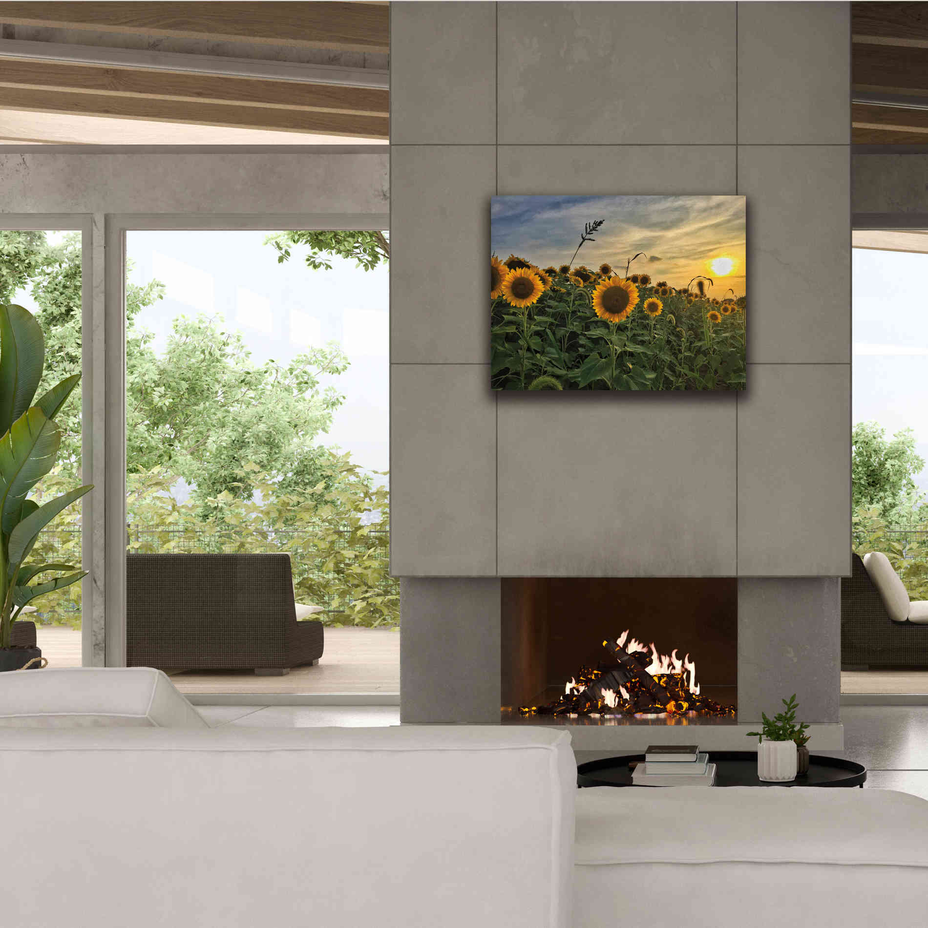 'Midwest Livin' I' by Donnie Quillen Canvas Wall Art,34 x 26