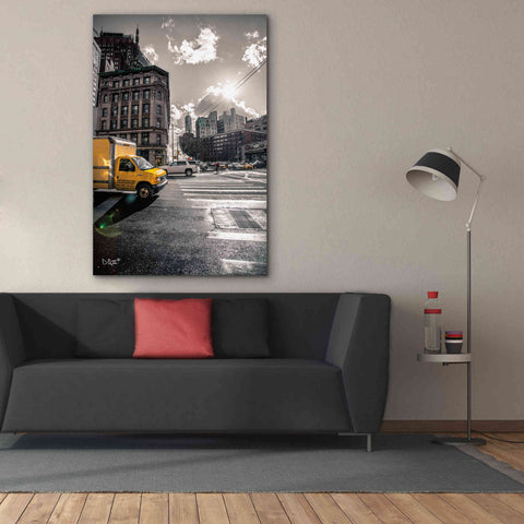 Image of 'Crosswalks of Manhattan I' by Donnie Quillen Canvas Wall Art,40 x 60