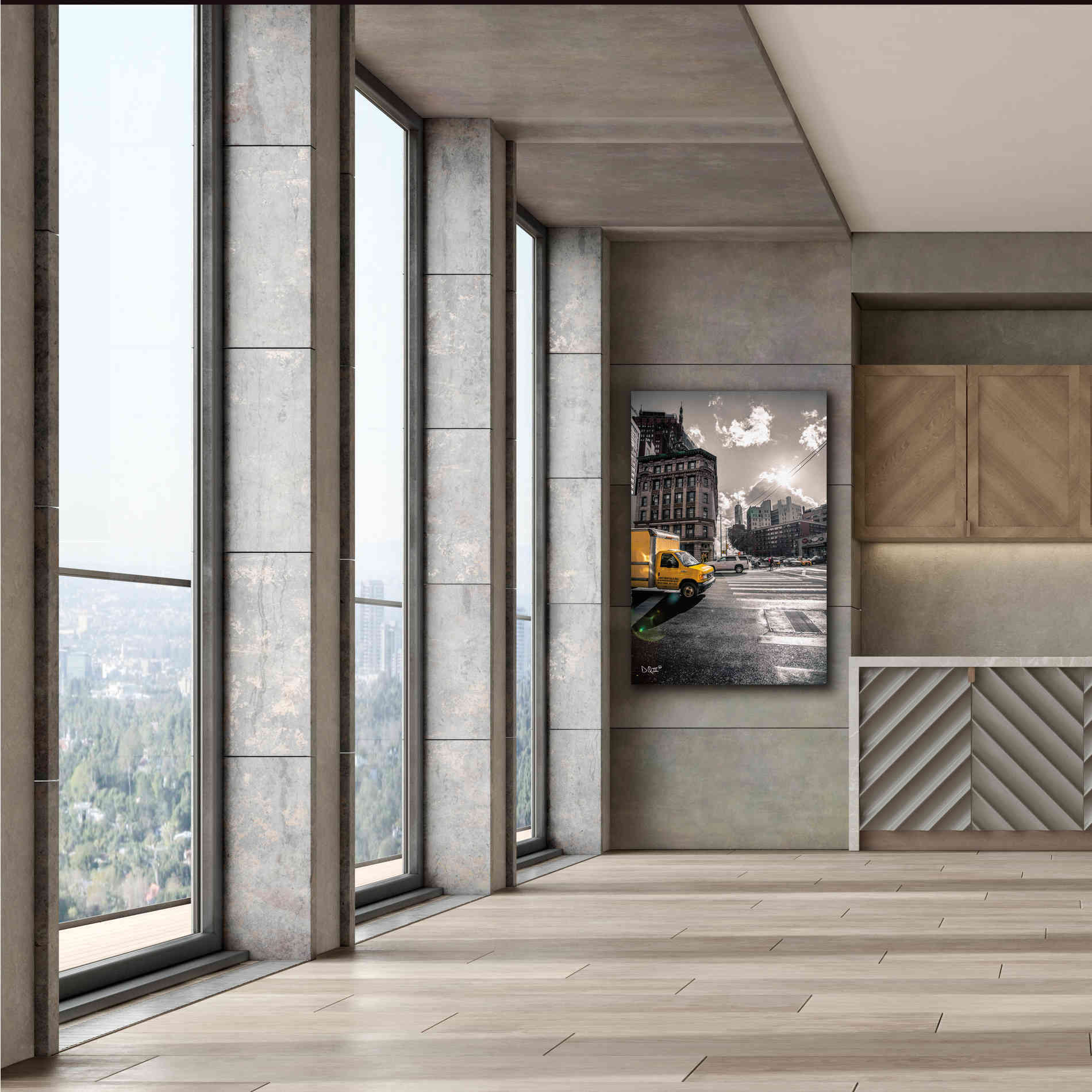 'Crosswalks of Manhattan I' by Donnie Quillen Canvas Wall Art,40 x 60