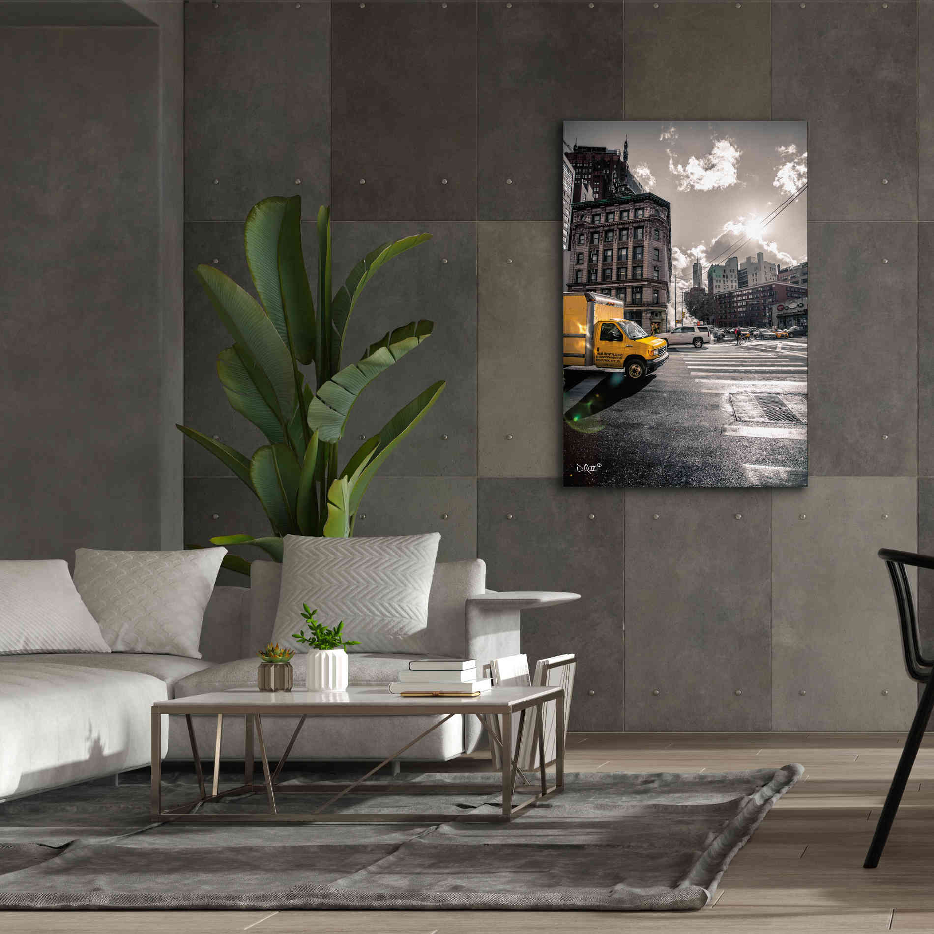 'Crosswalks of Manhattan I' by Donnie Quillen Canvas Wall Art,40 x 60