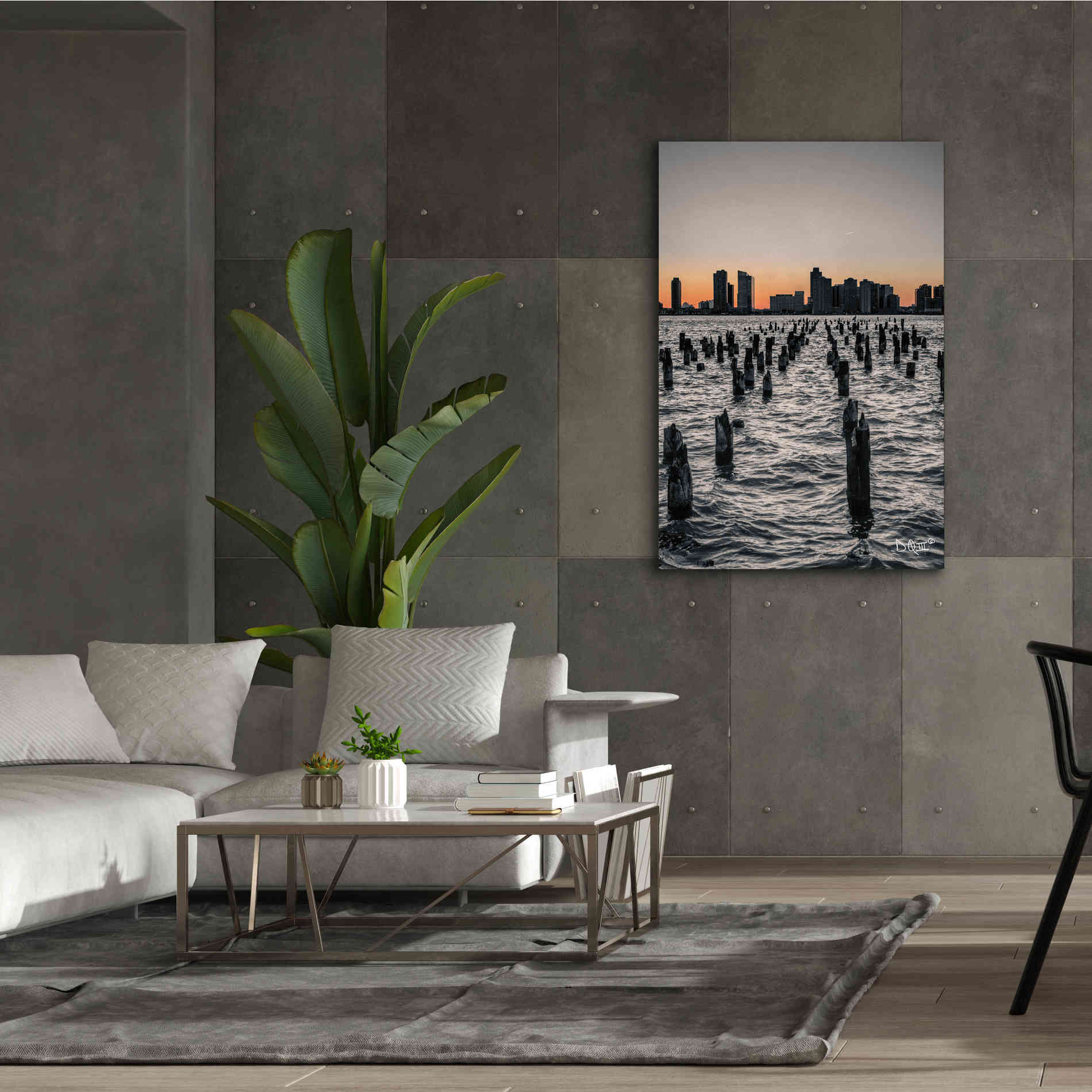 'Manhattan Sunrise I' by Donnie Quillen Canvas Wall Art,40 x 60