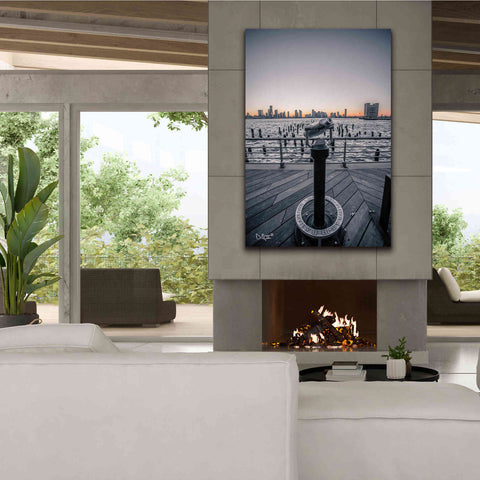 Image of 'Manhattan Sunrise II' by Donnie Quillen Canvas Wall Art,40 x 60