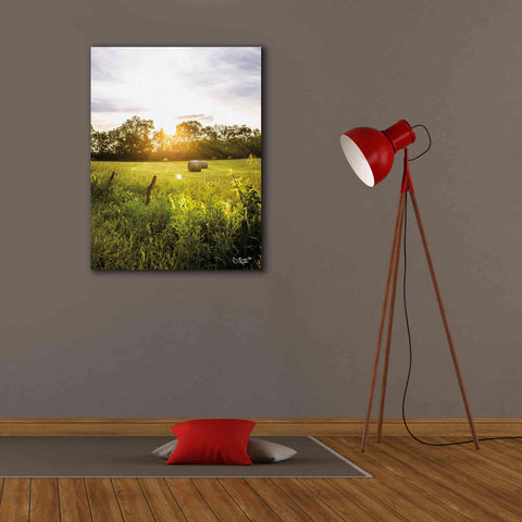 Image of 'Daybreak in the Country I' by Donnie Quillen Canvas Wall Art,26 x 34
