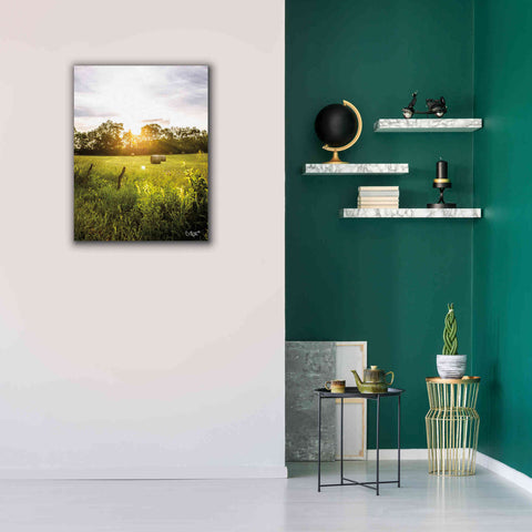 Image of 'Daybreak in the Country I' by Donnie Quillen Canvas Wall Art,26 x 34