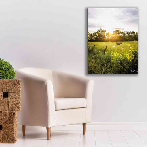 Image of 'Daybreak in the Country I' by Donnie Quillen Canvas Wall Art,26 x 34