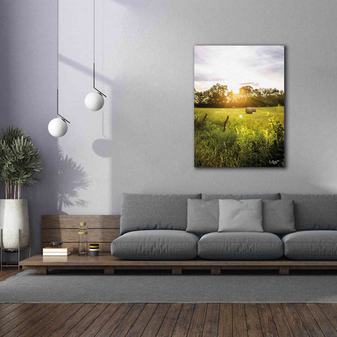 Image of 'Daybreak in the Country I' by Donnie Quillen Canvas Wall Art,40 x 54