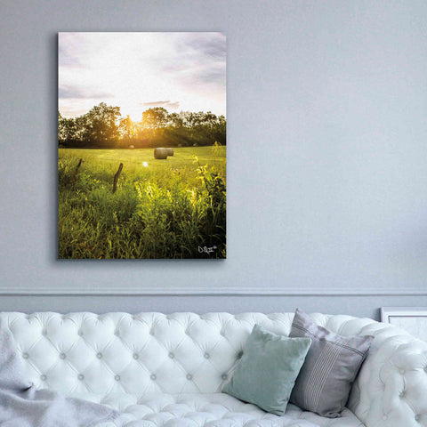Image of 'Daybreak in the Country I' by Donnie Quillen Canvas Wall Art,40 x 54