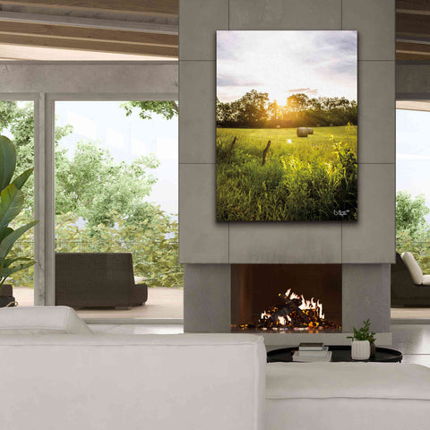 Image of 'Daybreak in the Country I' by Donnie Quillen Canvas Wall Art,40 x 54