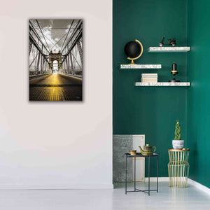 'Bridge Aglow' by Donnie Quillen Canvas Wall Art,26 x 40