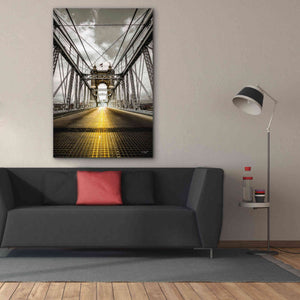 'Bridge Aglow' by Donnie Quillen Canvas Wall Art,40 x 60